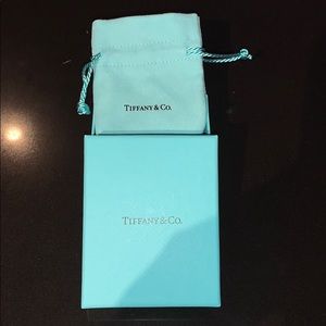Tiffany & Co Box and Jewelry Bag - BRAND NEW